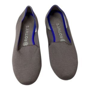 Rothy’s The Loafer Flats Women’s Size 8 Mocha Brown Round Toe Slip On Shoes